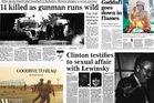 This Week in History: The Lewinsky affair, the fall of Gaddafi, and a fatal crash on the River Thames