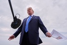 Trump rants about ‘TREASONISTS’ group that launched lawsuit to stop his ballroom