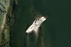 A historic boat emerges in Serbia as Europe's rivers run dry from drought and heat