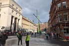 Batman crews transform Glasgow into Gotham for sequel filming