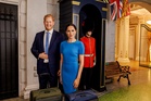 Suitcase added to Meghan and Harry waxworks at Madam Tussauds