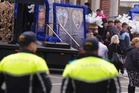 Police at scene of funeral held for Irish teenager killed in wrong-way horror motorway crash