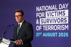 Burnham tells terrorism survivors ‘we stand with you’ at inaugural national day