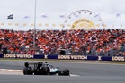 George Russell pips Lando Norris to pole position for 24-lap dash at Zandvoort