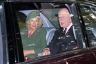 Royal family attends church service near Balmoral after news of Harry and Meghan’s return