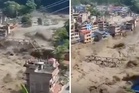 Nepal bridge collapses in flash floods with hundreds missing including British nationals