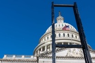 Man arrested with guillotine near Capitol after 2,600-mile journey from California
