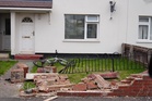 Vehicle hits wall outside house minutes away from A66 crash and fatal house fire