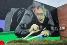 Artist defends ‘zombie-like’ Ronnie O’Sullivan mural after criticism