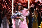 Miss USA 2026 reacts after becoming first mother ever to win pageant