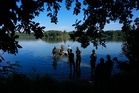 Photos show European fishers on the brink as summer drought parches rivers, lakes and farms