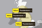 Bank Holiday thunderstorms as Met Office weather warnings in place across UK