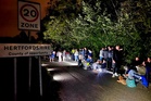 Hundreds of villagers turn up with camp chairs to stop unauthorised work at wildlife spot