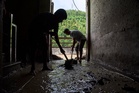 Nepal Floods Salvaging Items Photo Gallery