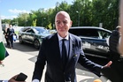 Gianni Infantino refuses to address his Fifa future in rare public appearance