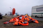 Demonstrators in police standoff after Portsmouth small boat landing