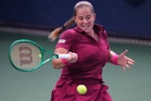 Jelena Ostapenko embroiled in on-court argument during US Open win