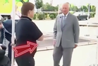Watch Trump’s bizarre edited Truth Social video of King Charles
