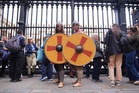Crowds flock to see Bayeux Tapestry on show at British Museum for first time