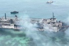 Huge fire breaks out on ferry in Philippines leaving five dead and many more missing