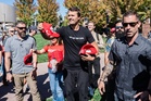 Utah Valley University remains divided a year after Charlie Kirk’s assassination. His picture still haunts the campus