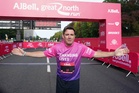 Andy Burnham runs Great North Run as PM hands over salary donation to charity