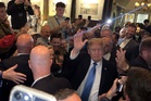 Trump continues visit to Ireland at his golf course amid Irish unity row