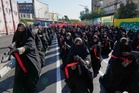 Iranians rally by the hundreds of thousands in biggest show of defiance since war began