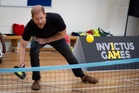 Prince Harry plays pickleball with schoolchildren as royal family faces Earl Spencer allegations
