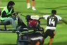 Ex-Spurs and England star Andros Townsend run over by vehicle in freak on-pitch accident