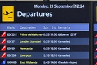 Which UK airports have been affected by latest Nats air traffic control issue?