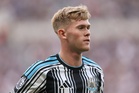Lewis Hall addresses Man United transfer links after signing Newcastle contract extension