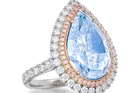 The 8.03 carat blue diamond ring that could fetch up to £2 million
