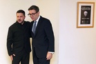 Britain to give Ukraine faster missiles as Zelensky meets Burnham