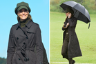 Kate Middleton wears the chocolate brown trench coat on everyone’s wishlist
