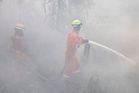 Almost 170 patients evacuated from psychiatric hospital threatened by spreading wildfires in Indonesia