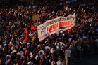 Thousands march in Madrid to protest Spain's housing crisis after eviction of 87-year-old woman