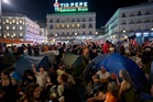 87-year-old’s eviction sparks encampment in Madrid plaza to protest housing crisis