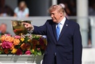 Trump keeps Presidents Cup speech uncharacteristically short