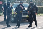 Police cordon remains in place around three vehicles at RAF Fairford