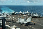 Aviators eject into sea and four sailors are injured in dramatic USS Eisenhower crash