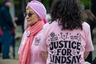 Lindsay Clancy holdout juror breaks silence in video message as supporters swarm court