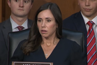 Look of horror on senator’s face after she realizes colleague’s huge gaffe during hearing