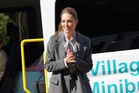 All aboard! Kate helps out on 50th anniversary of rural minibus service
