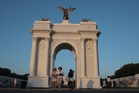 Trump officials admit they are unaware of plans to turn DC arch into ‘military complex’ like the president promised
