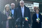 DUP’s Robinson claims Sinn Féin is trying to ‘goad’ him into collapsing Stormont