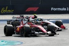 What happened during practice for the Bahrain Grand Prix in Malaysia