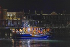 Migrants arrive in Gosport as protesters gather at scene