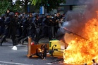 Bulletin PM briefing: Violent protests in France and new RAF Fairford arrest