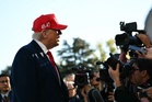 Trump swats away female journalist after she asks him to explain ‘take out’ LA and San Diego comment